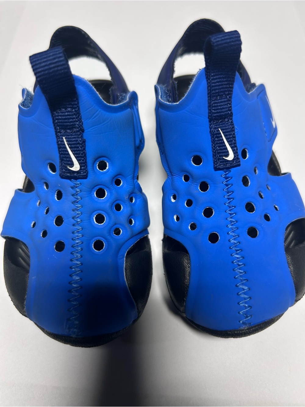 Nike Sunray Protect 2 Toddler Sandals Size 5C Signal Blue Black 943827-403